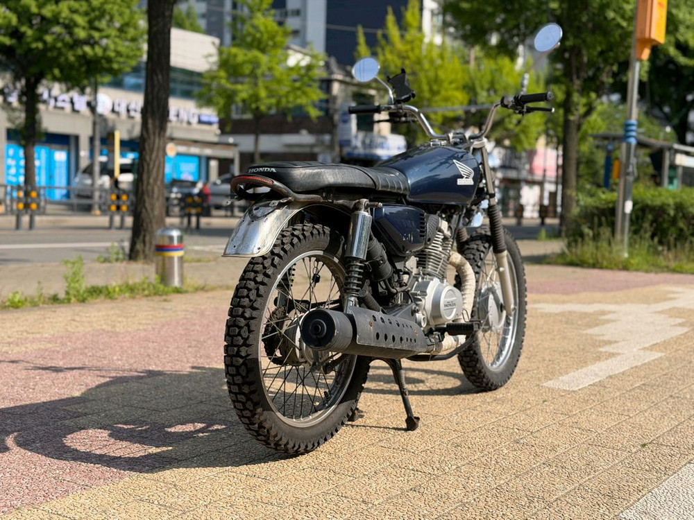 2019년식 CG125 브랫스타일 커스텀 판매합니다 이미지