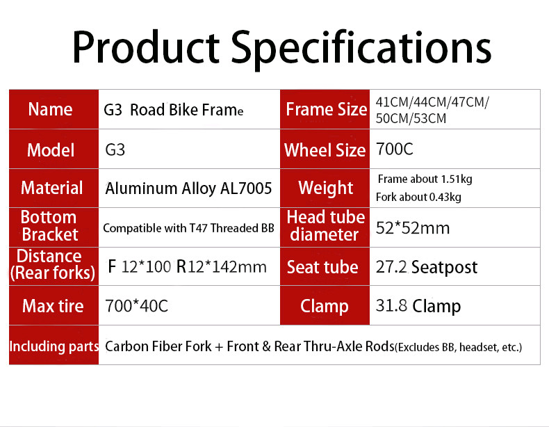 그래블 프레임 반차 (MOSSO G3 풀인터널) 이미지