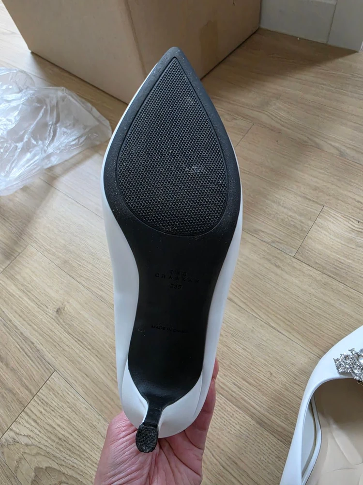 웨딩슈즈 235(웨딩 코사지 포함) 이미지