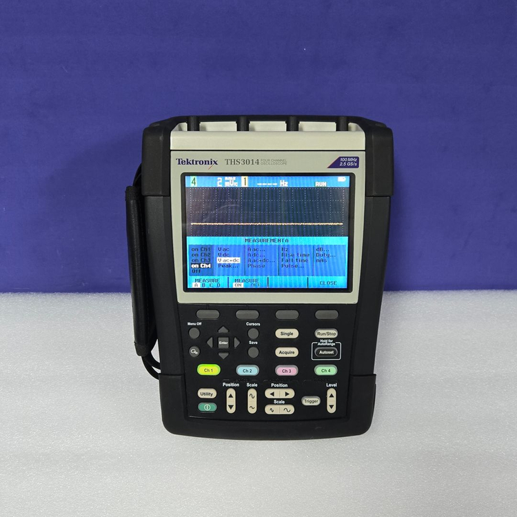 중고 휴대용오실로스코프 텍트로닉스 THS3014 100MHz 판매 이미지