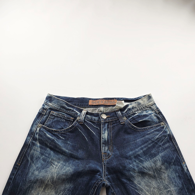 버커루 청바지 워싱 일자 데님 사이즈34 R5333 이미지