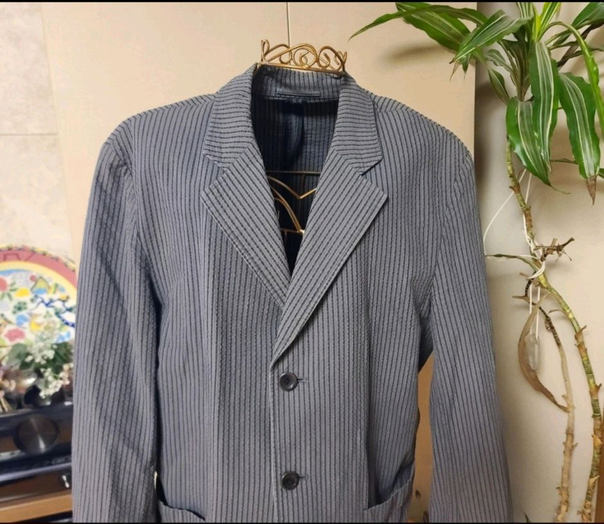 헨리코튼(Henry Cottons) 시어서커 스트라이프 여름 자켓 95 이미지