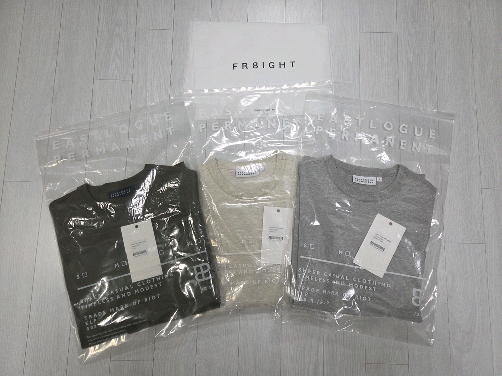 이스트로그 퍼머넌트 포켓 반팔 티셔츠 이미지