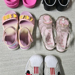 여아 200~210 크록스 등 신발 일괄 택포15000원 이미지