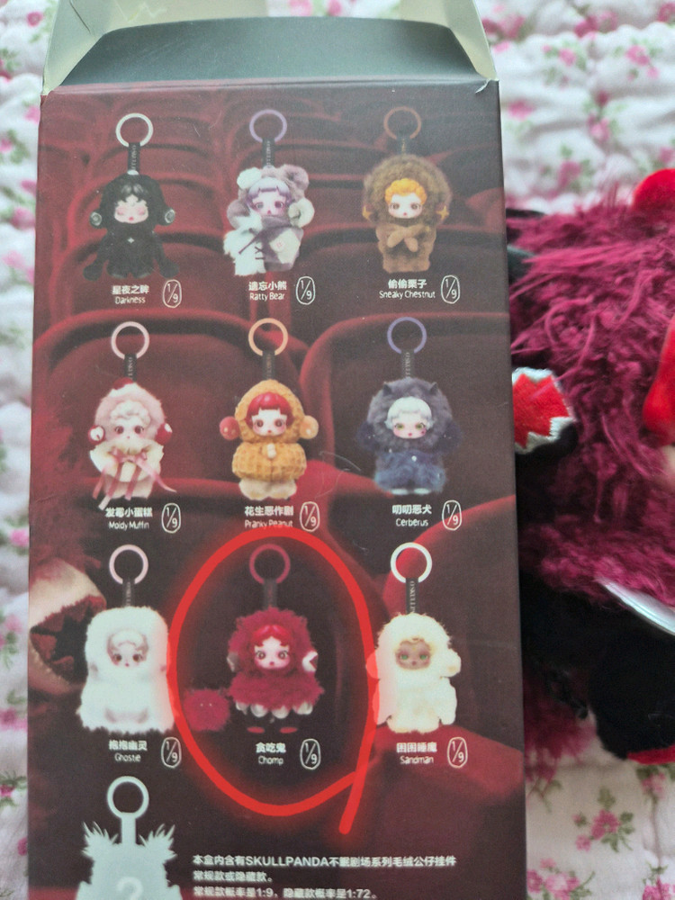 스컬판다 날 찾아봐 인형 키링 이미지