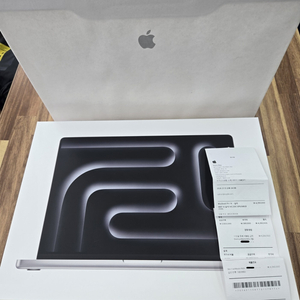 맥북프로 M4 Pro 16인치 실버 미개봉 [14C/20G/48G/512G]판매 합니다. 이미지