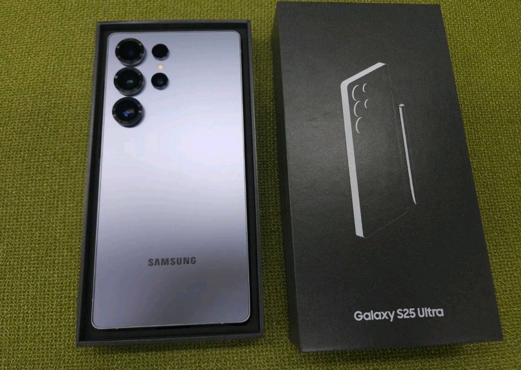 갤럭시 S25울트라 512GB 실버블루 풀박스 공기계 이미지