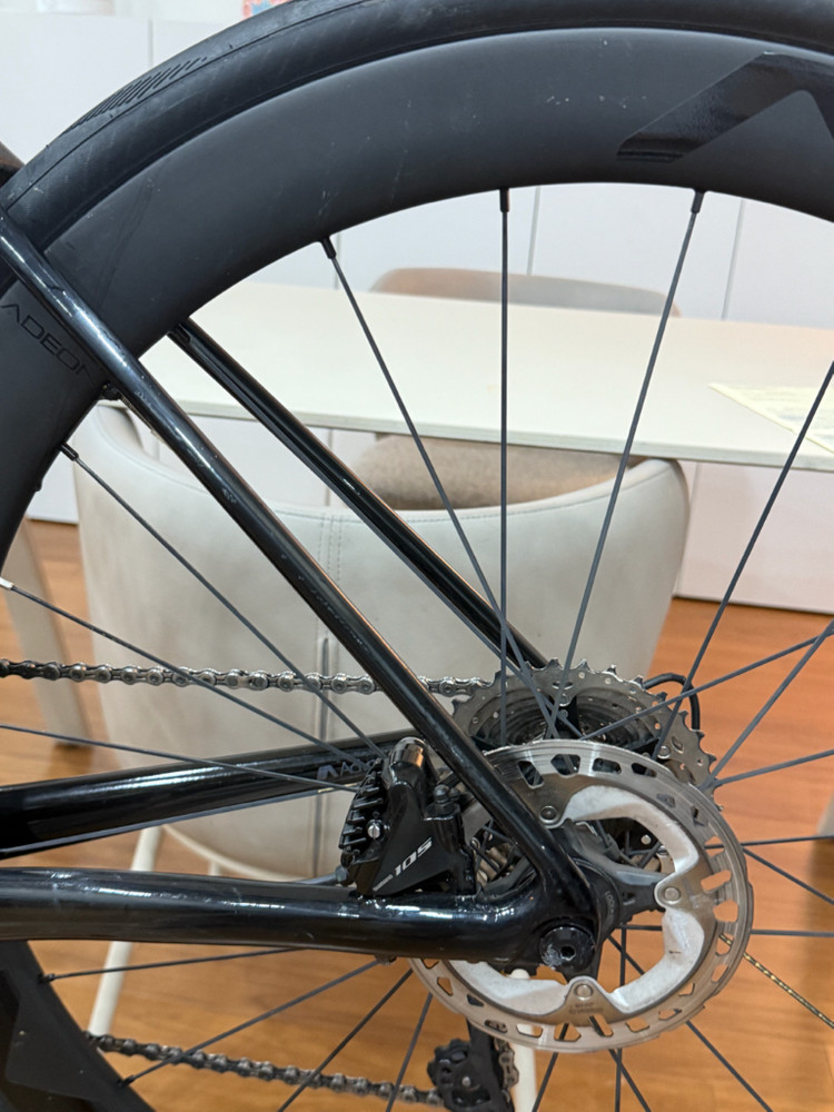 2021 자이언트 tcr 어드밴스 2 + 아비아브 아데온 카본휠셋 로드자전거 이미지