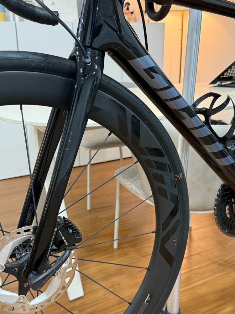 2021 자이언트 tcr 어드밴스 2 + 아비아브 아데온 카본휠셋 로드자전거 이미지