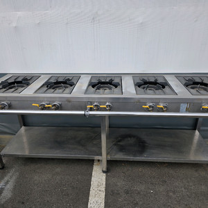 업소용 신용산업 2열 5구렌지 2100 도시가스 이미지