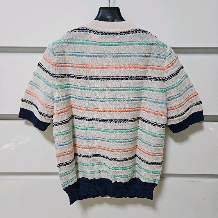 마인 멀티 컬러 라인 니트 가디건 랑방 타임 더캐시미어 시스템 오브제 sjsj 이미지