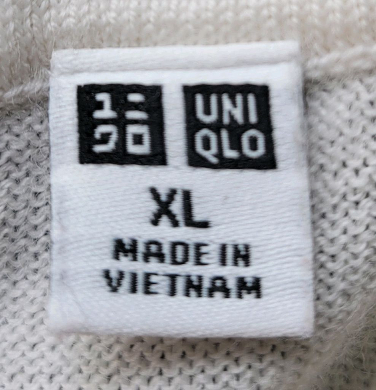 유니클로 목폴라 니트 XL 이미지