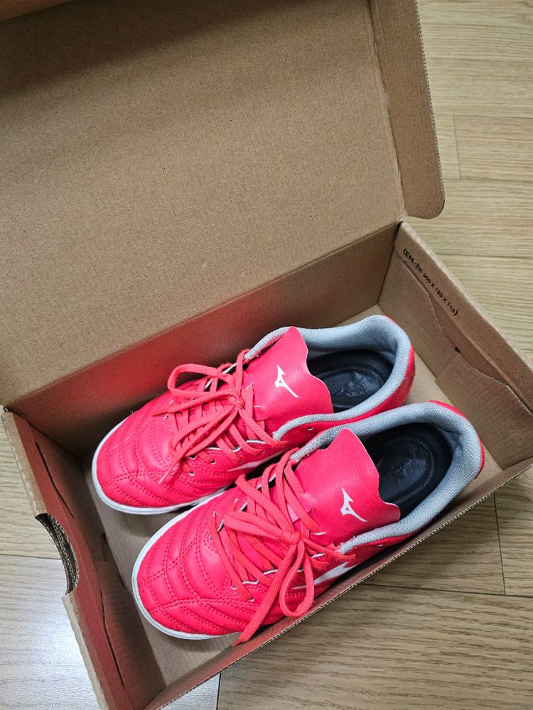 미즈노 모나르시다 네오 축구화 240mm 핑크 이미지