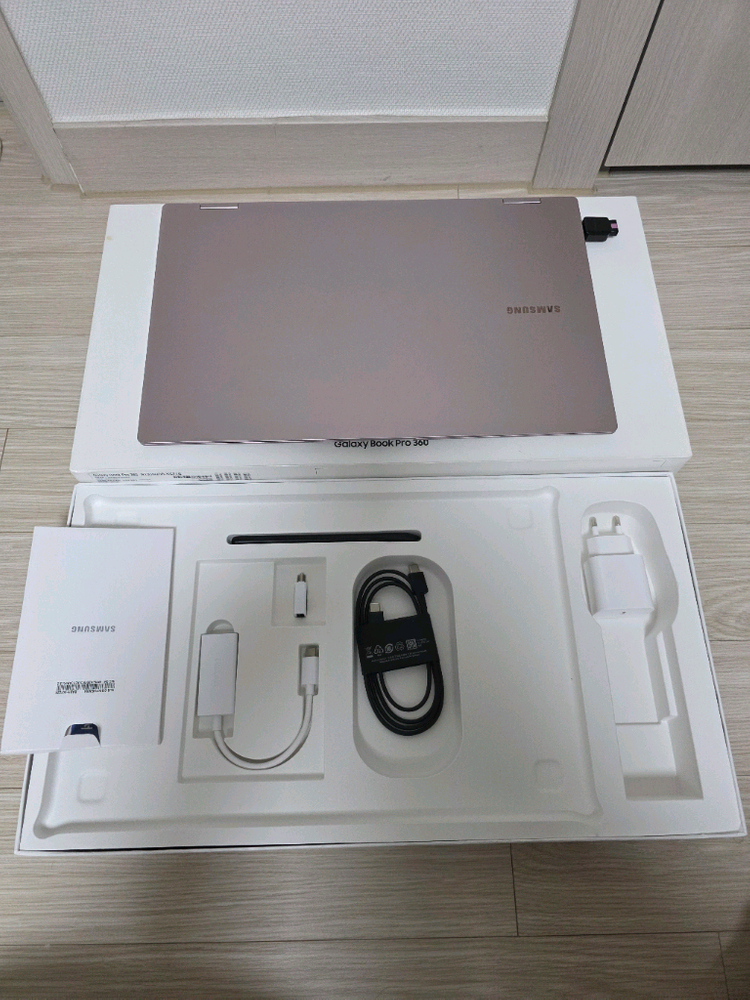 삼성 갤럭시북 프로 360 i7 512GB 16인치 노트북/풀박스 새것 이미지