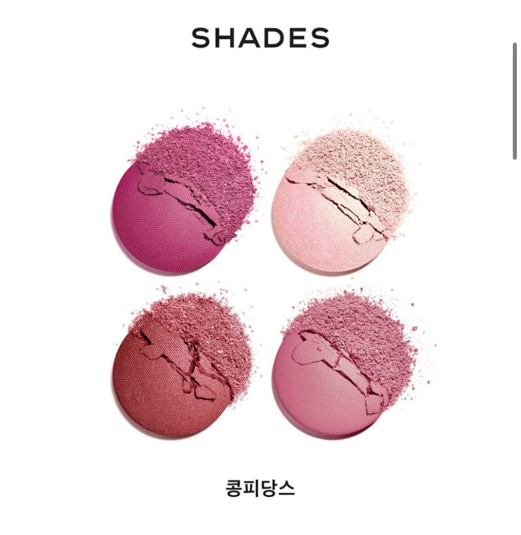 (한정판)샤넬 류즈 느와르 콩피던스 아이섀도우 & 블러쉬 팔레트 이미지