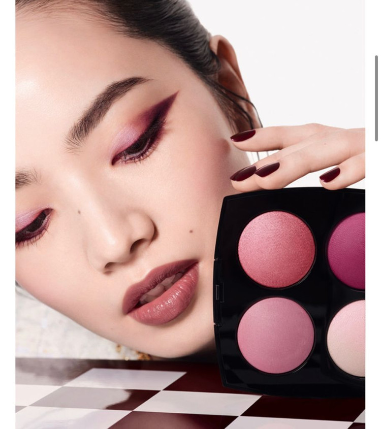 (한정판)샤넬 류즈 느와르 콩피던스 아이섀도우 & 블러쉬 팔레트 이미지