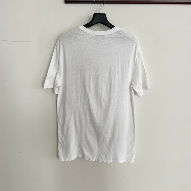 아페쎄 공용m 오버핏 로고 화이트 반팔 티셔츠 이미지