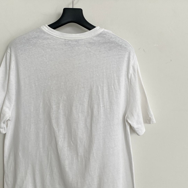 아페쎄 공용m 오버핏 로고 화이트 반팔 티셔츠 이미지