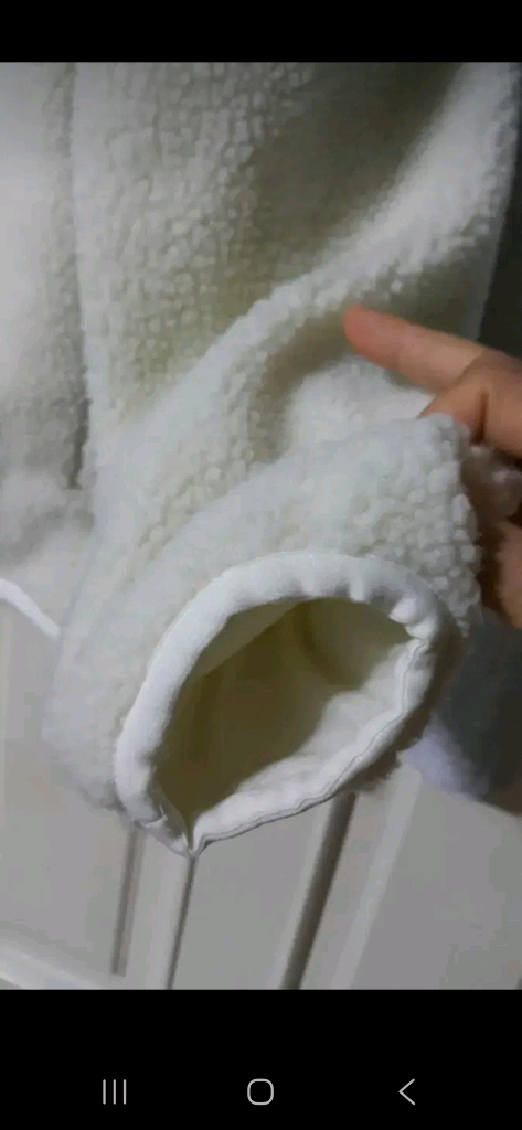 [S-90] 폴햄 보아 폴리스 양털 뽀글이 후드집업 남여공용 이미지