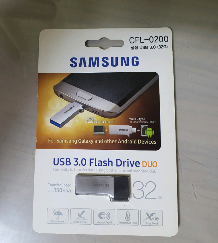 USB 16& 8 &32GB & C or B타입단자 일괄판매 이미지