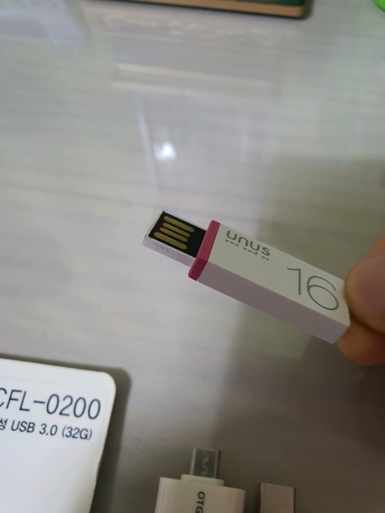USB 16& 8 &32GB & C or B타입단자 일괄판매 이미지