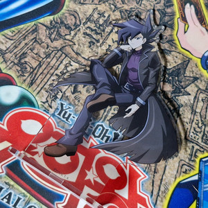 유희왕 GX 콜라보 카페 만죠메 아크릴 굿즈 이미지