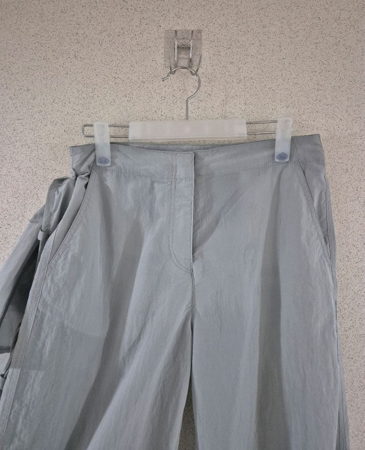 [27]무신사 나일론 랩 스커트 팬츠 여성 이미지