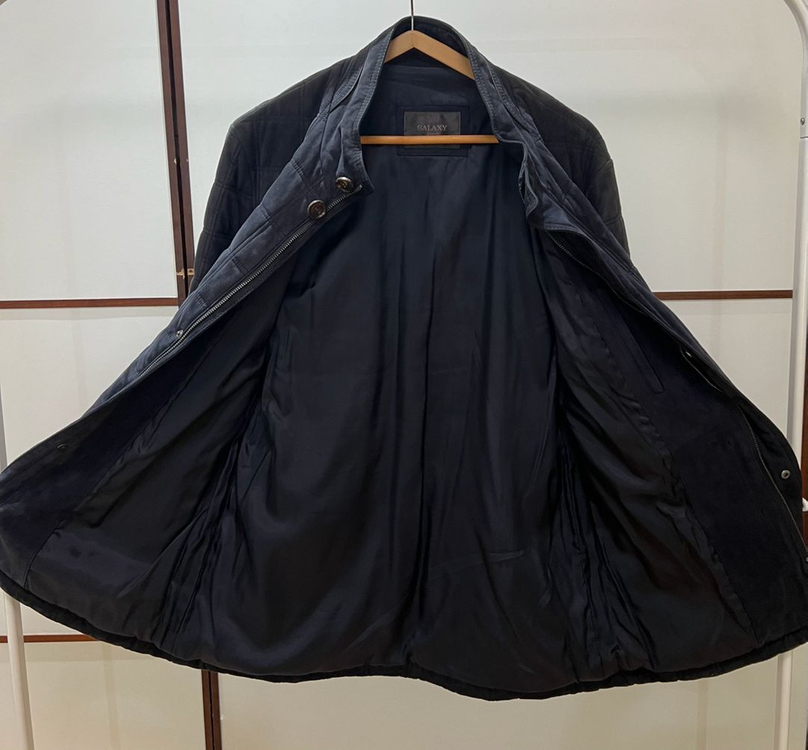 갤럭시(Galaxy) 수젤로 천연 염소가죽 퀼팅 자켓 (100) 이미지