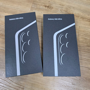 [미개봉] 갤럭시 S26울트라 512 자급제 블랙 & 화이트 이미지