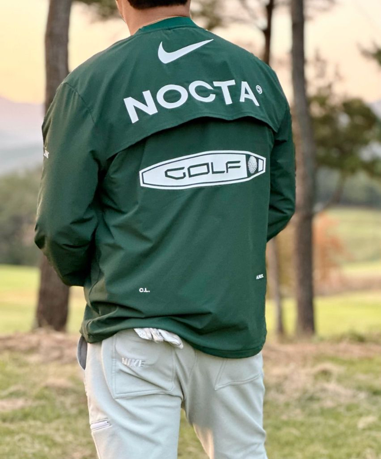 나이키 x 녹타 골프 크루넥 & 팬츠 세트 그린 이미지