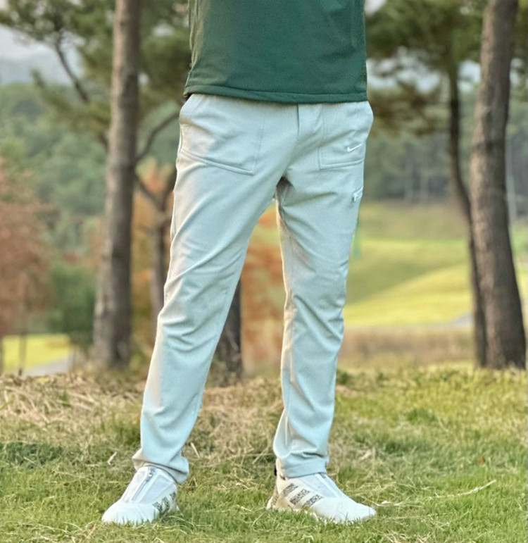 나이키 x 녹타 골프 크루넥 & 팬츠 세트 그린 이미지