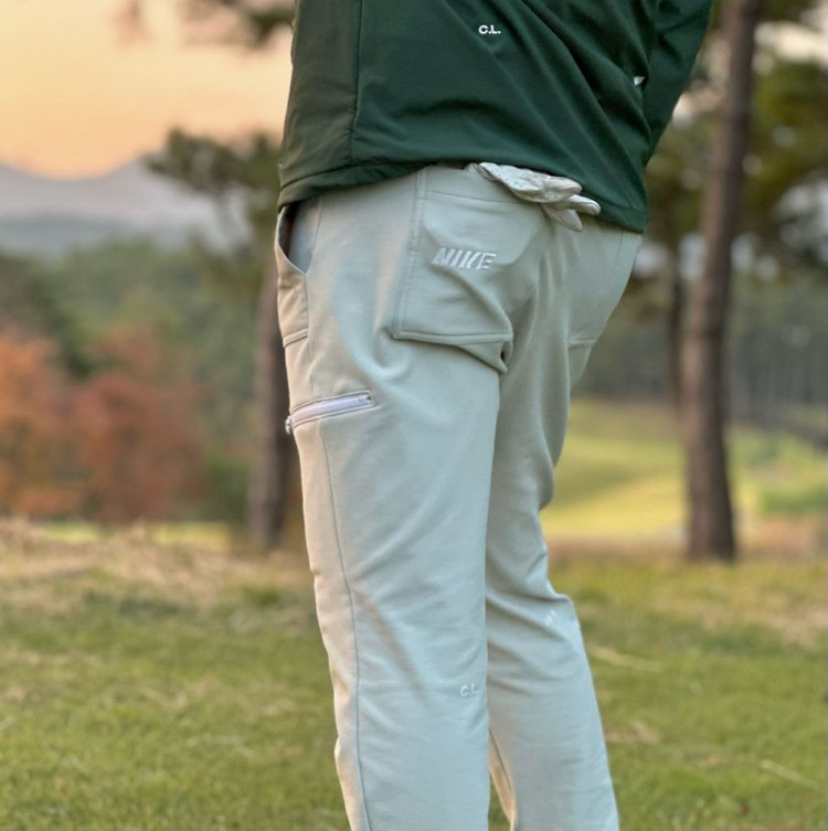 나이키 x 녹타 골프 크루넥 & 팬츠 세트 그린 이미지