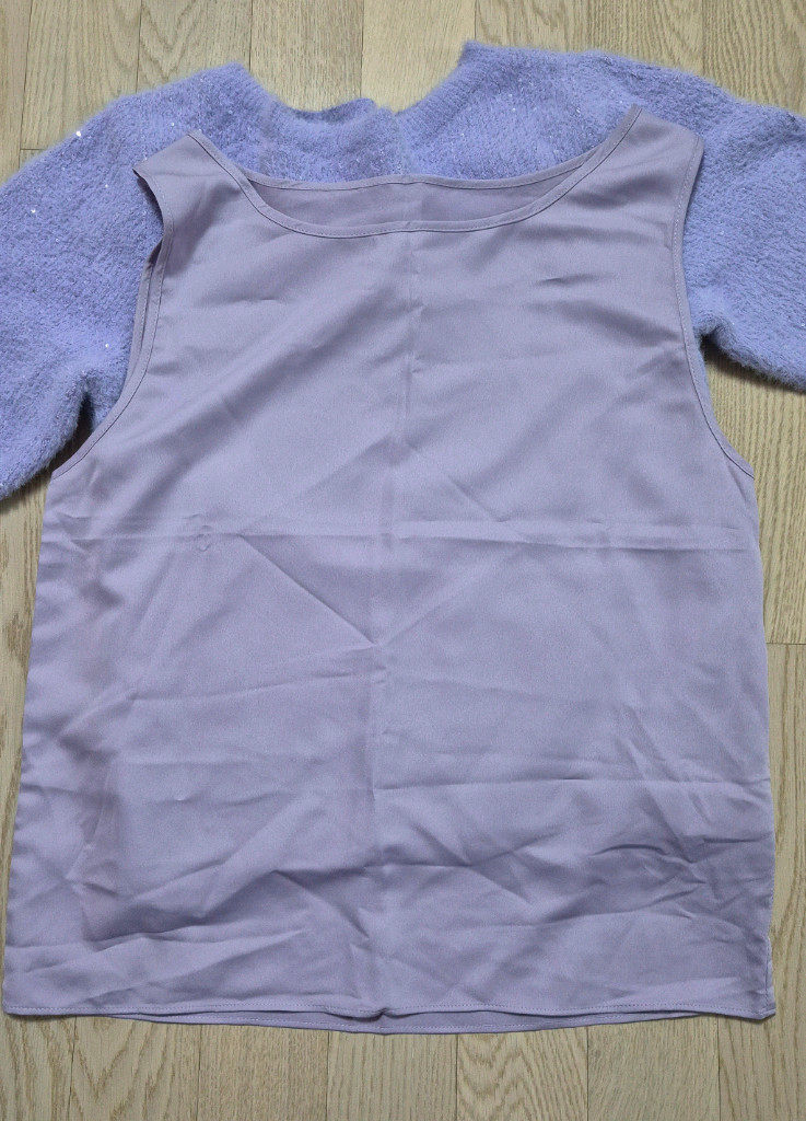 한섬 팸셀 랑방 니트 새상품 타임 이미지