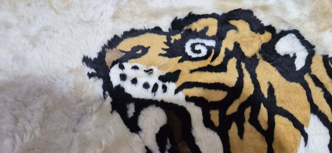 인도 핸드메이드 양털 카페트 - IN189 - 이미지