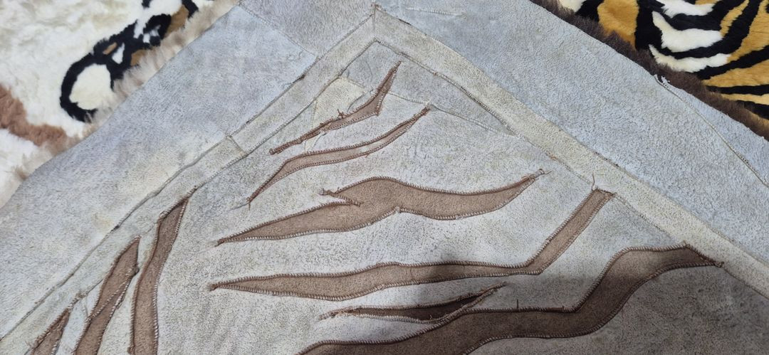 인도 핸드메이드 양털 카페트 - IN189 - 이미지