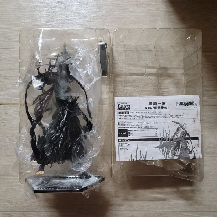 개봉제 미사용 블리치 피규어 Figuarts ZERO 쿠로사키 이치고 ver. 최후의 월아천충 이미지