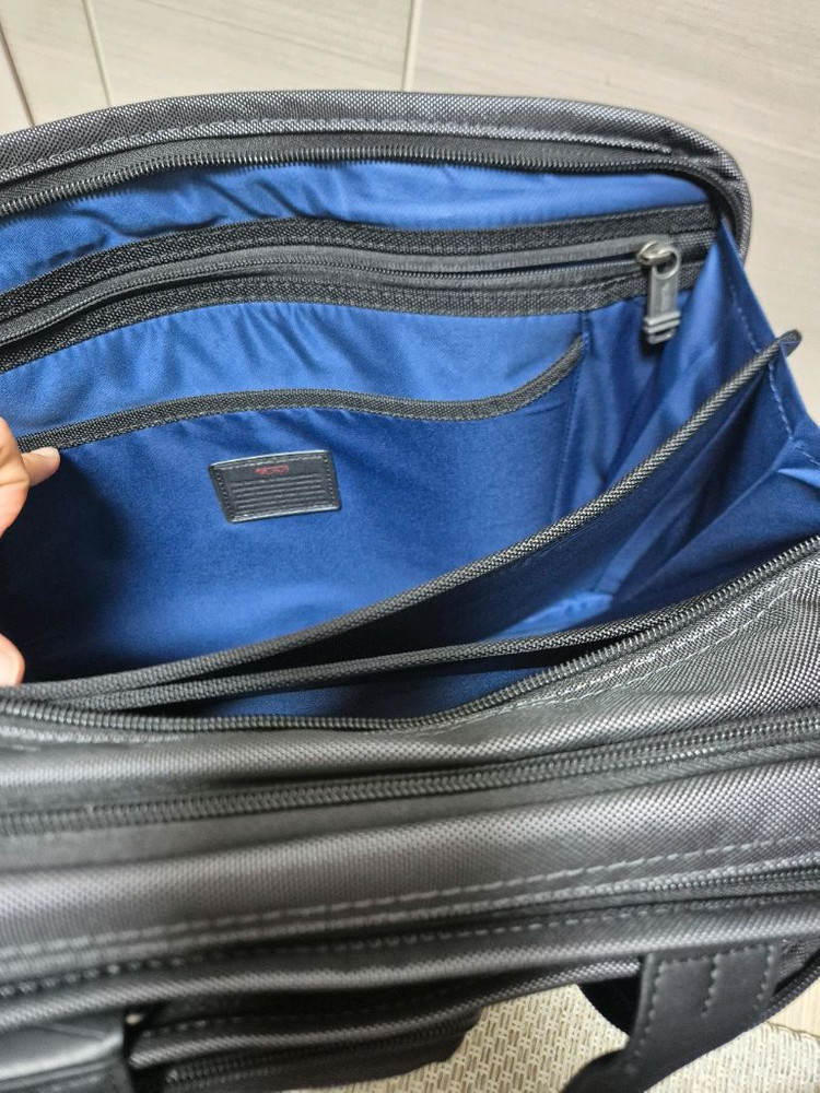 (정품) TUMI 투미 알파 서류 가방 오거나이저 확장형 브리프케이스 이미지