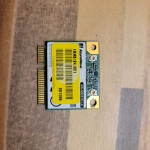 AzureWave AW-NB087H-LE(RTL8723BE) 무선랜카드 + 블루투스 콤보 (내장형 안테나 1쌍 포함 이미지