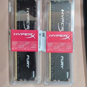 킹스톤 퓨리 하이퍼 X DDR4 8GB 2X 16GB 팝니다 이미지