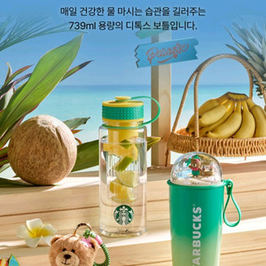 스타벅스 알로하 디톡스 보틀 이미지