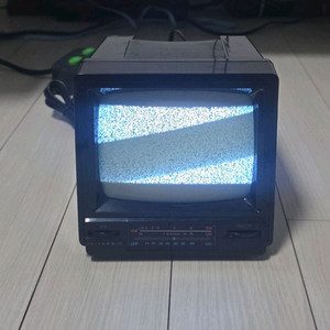 5인치 미니 레트로 TV 이미지