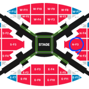 (6/13 막콘)방탄소년단 방탄 부산 콘서트 플로어 양도 판매 이미지