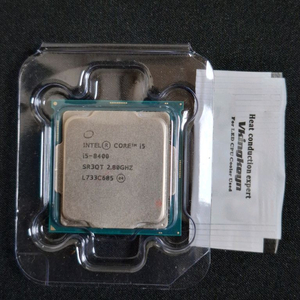 컴퓨터 인텔 CPU I5 8400(소켓 1151V2) 이미지