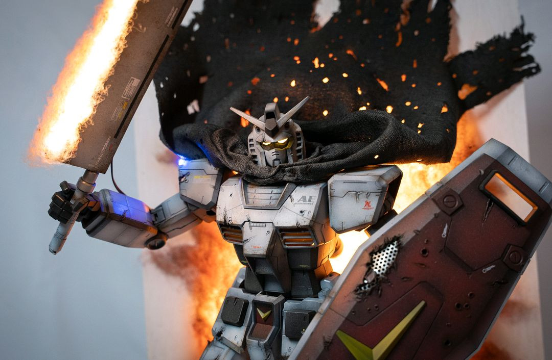 RX78건담 커스텀디오라마 이미지
