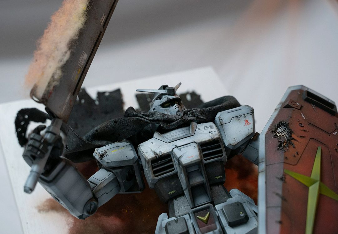 RX78건담 커스텀디오라마 이미지