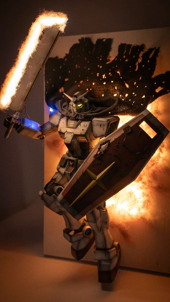 RX78건담 커스텀디오라마 이미지