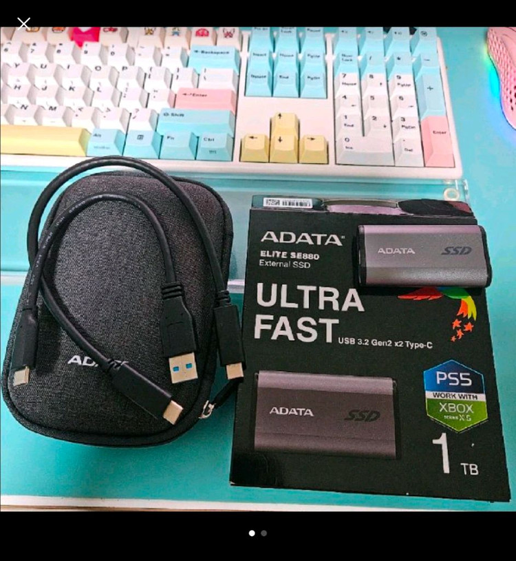 ADATA ELITE SE880 정발 2242사이즈 1TB SSD 3년as남음 이미지