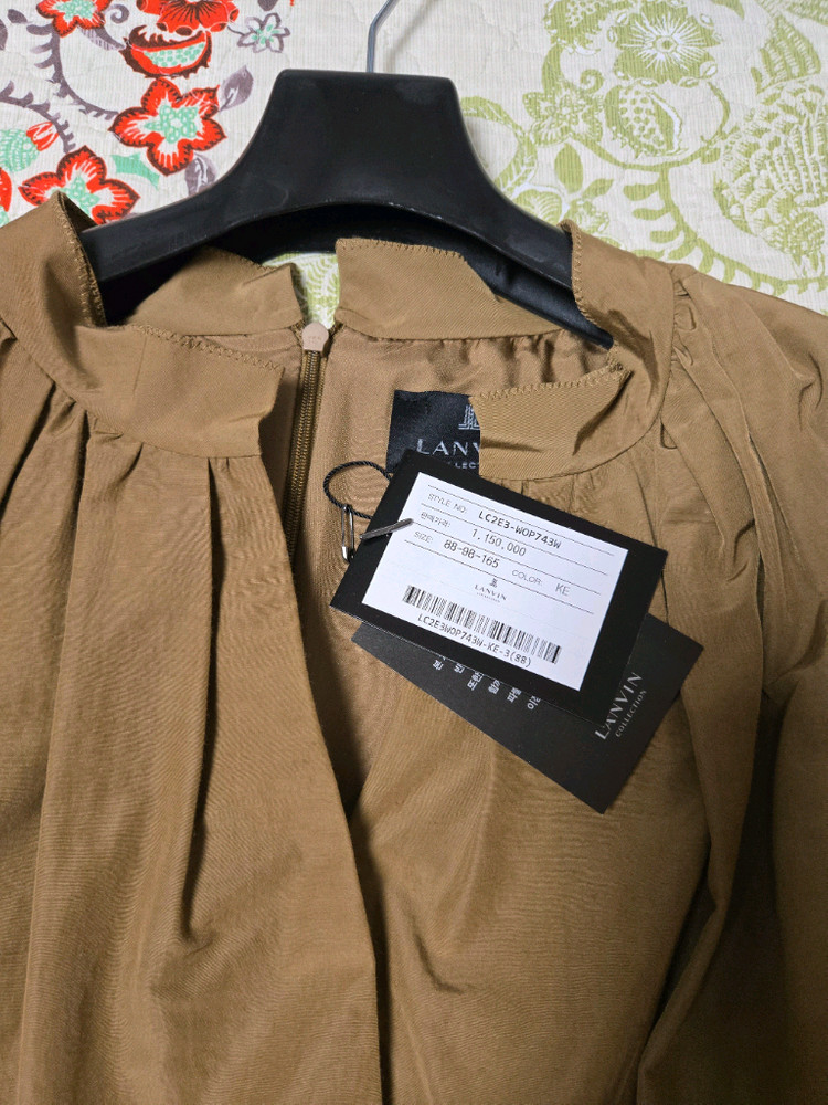 랑방노치넥 개더링 드로우스트링 드레스66 이미지