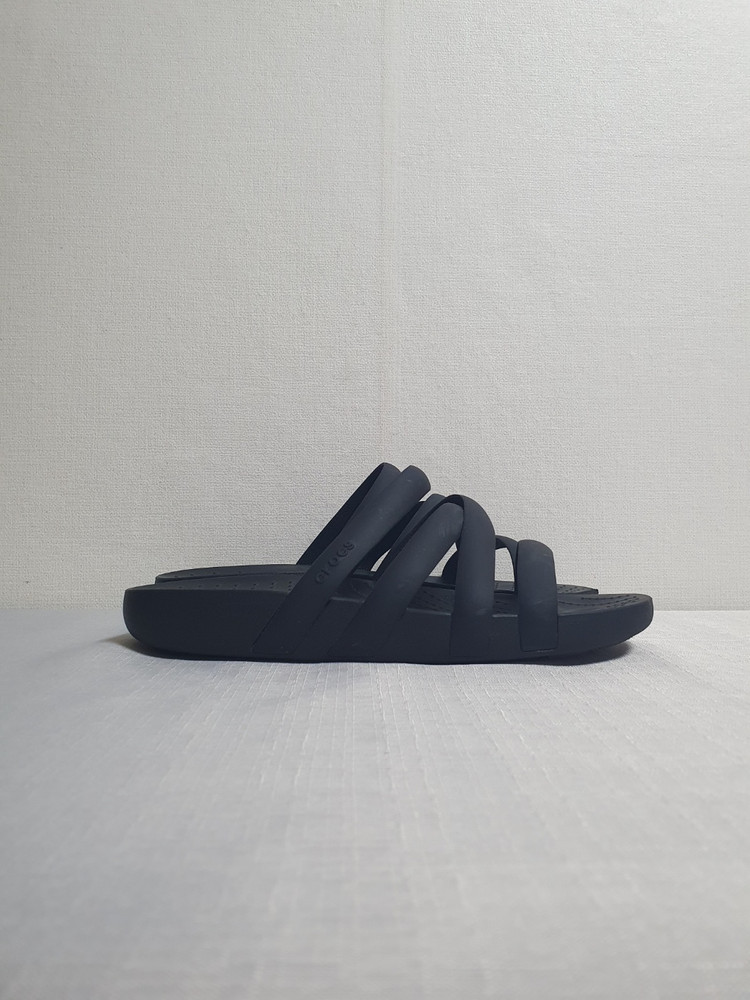 230mm 크록스 스플래쉬 스트래피 샌들 블랙 이미지