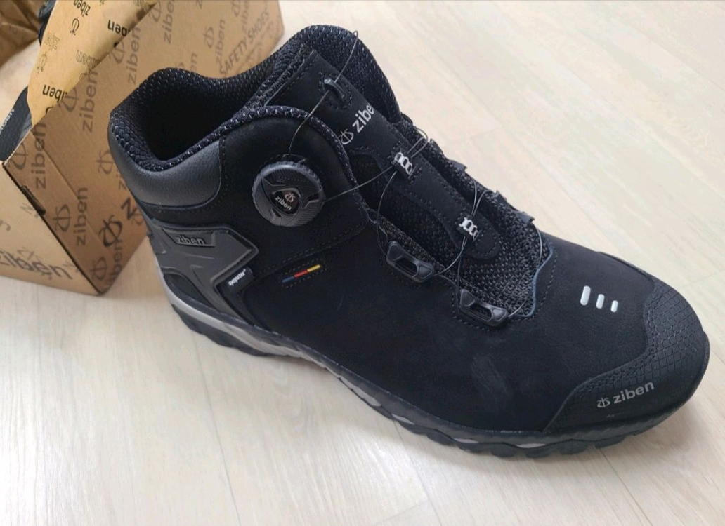지벤207 안전화 275 265 천연소가죽 방수 박스새제품 지벤안전화 이미지
